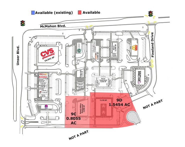 Unser Blvd NW & McMahon Blvd NW, Albuquerque, NM to rent - Site Plan - Image 2 of 4