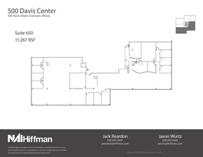 500 Davis St, Evanston, IL for rent Floor Plan- Image 1 of 1