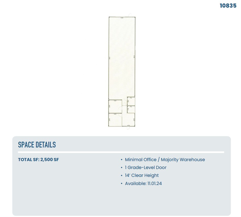 10800-10812 Hillpoint Dr, San Antonio, TX for rent Floor Plan- Image 1 of 1