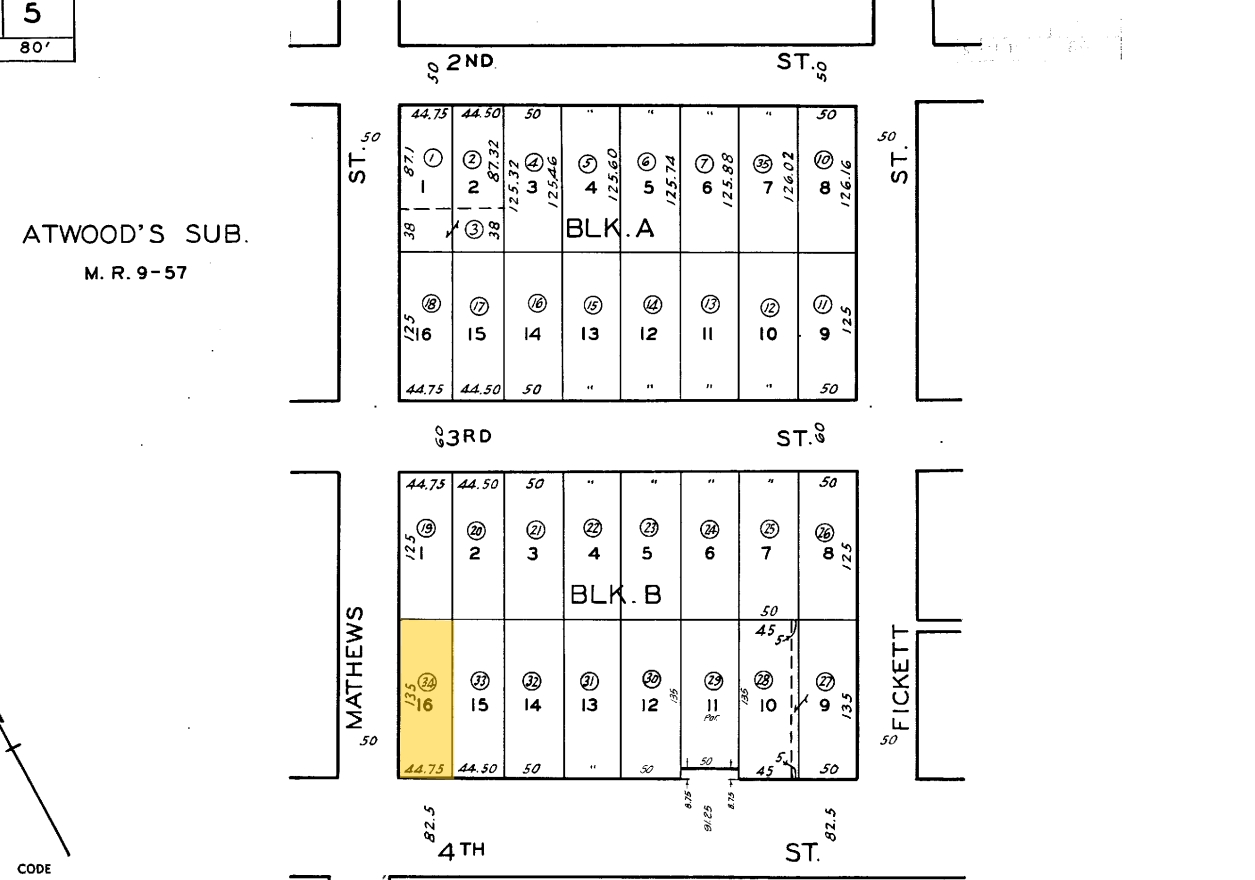 Plat Map