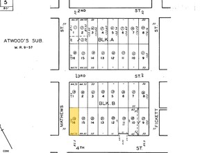 2503 E 4th St, Los Angeles, CA for sale Plat Map- Image 1 of 1