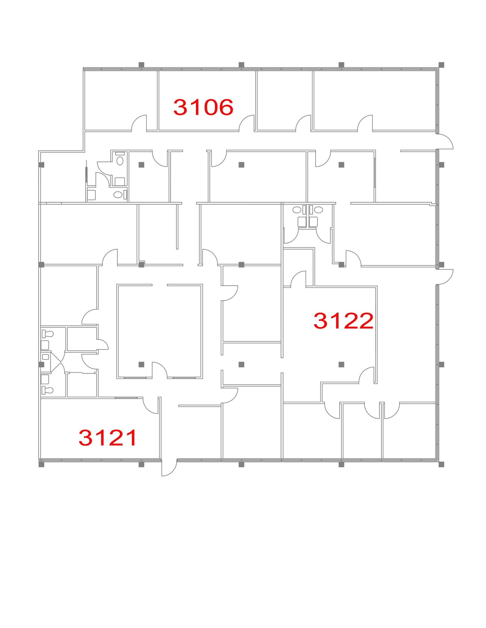 3910-3980 RCA Blvd, Palm Beach Gardens, FL to rent Site Plan- Image 1 of 1