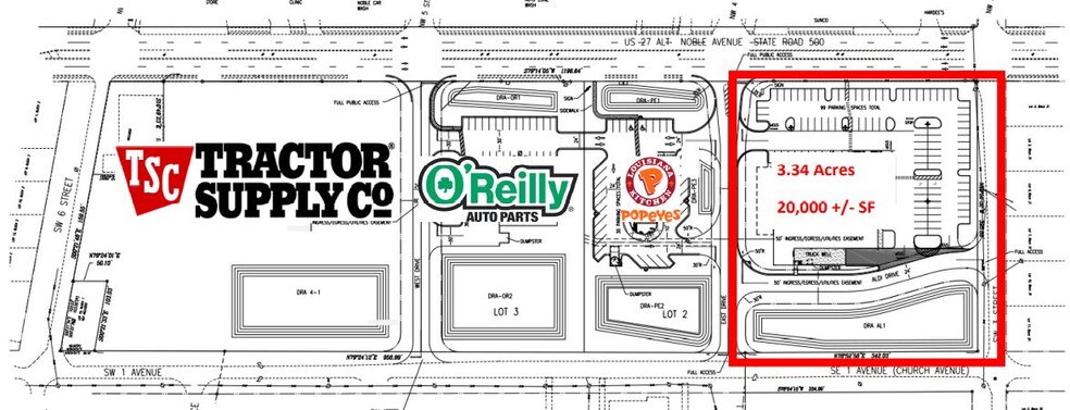 130 SW 3rd St, Williston, FL for rent - Site Plan - Image 2 of 2