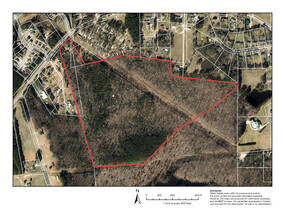 Old Faison Road, Knightdale, NC - aerial  map view