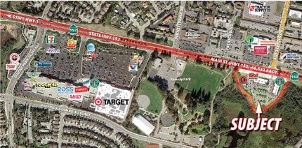 999 Main St, Watsonville, CA - AERIAL map view