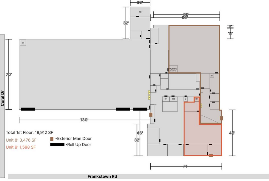 12827 Frankstown Rd, Pittsburgh, PA for rent - Floor Plan - Image 3 of 12