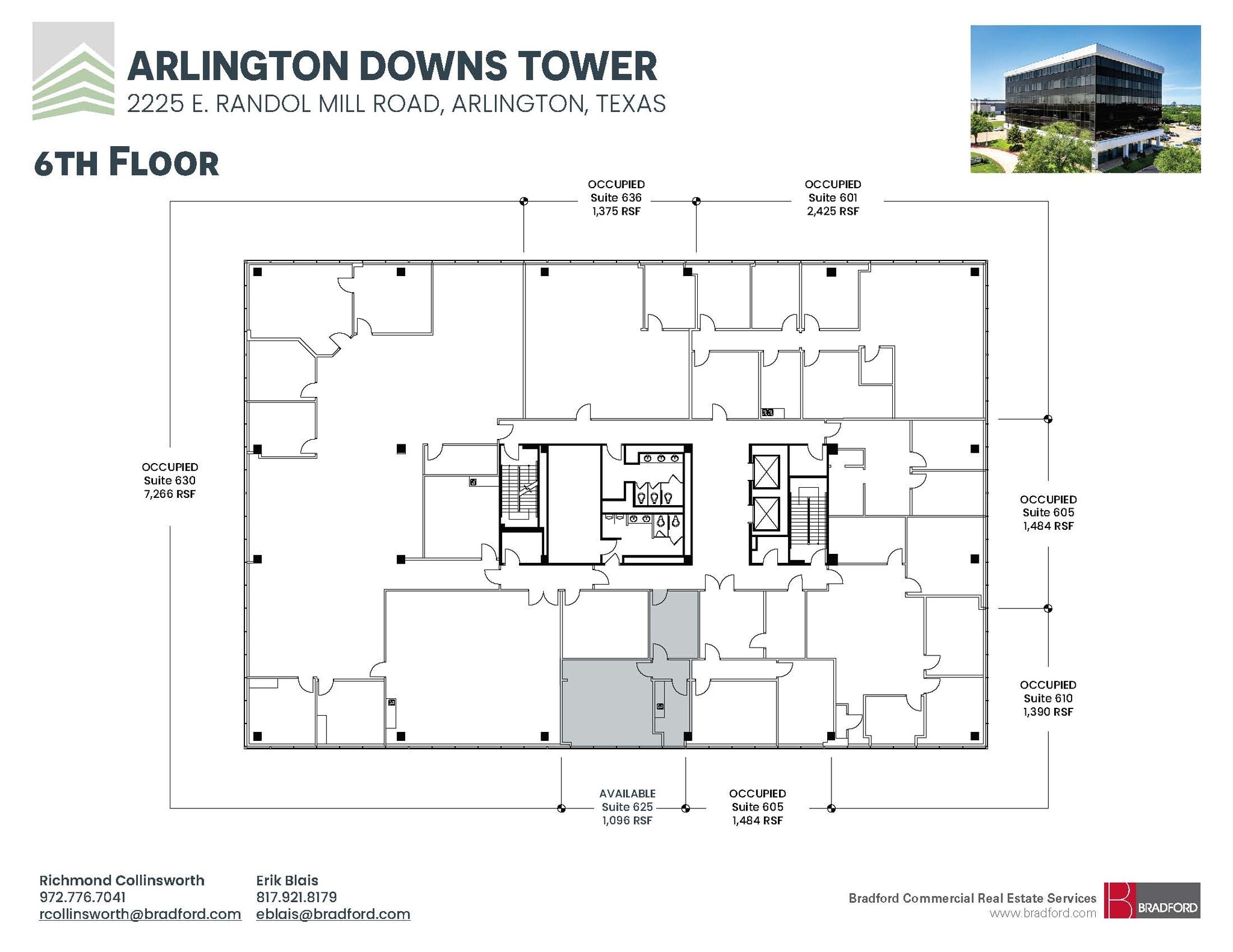 2225 E Randol Mill Rd, Arlington, TX to rent Floor Plan- Image 1 of 2