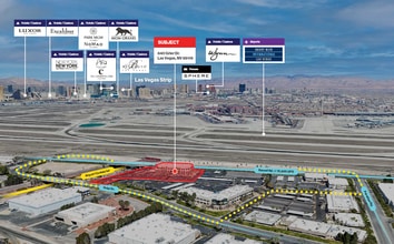 840 Grier Dr, Las Vegas, NV - AERIAL  map view