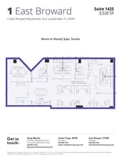 1 E Broward Blvd, Fort Lauderdale, FL to rent Floor Plan- Image 1 of 1