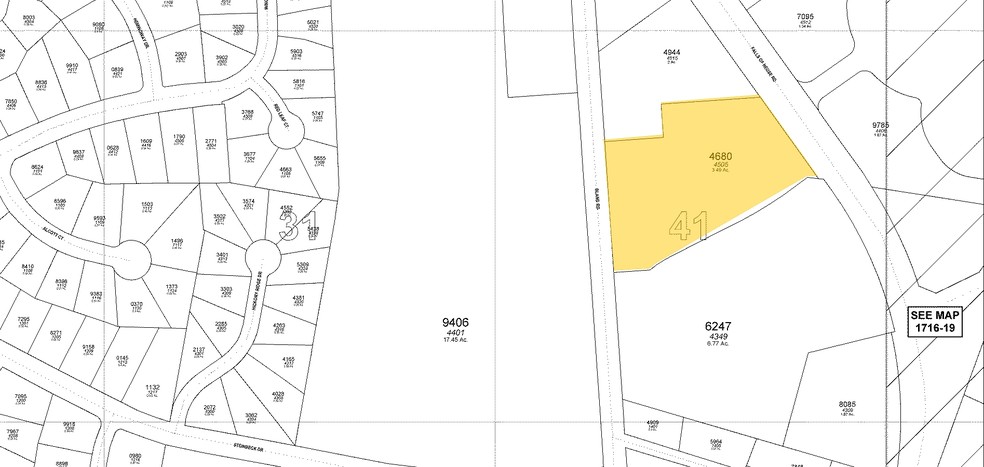 4505 Falls of Neuse Rd, Raleigh, NC for rent - Plat Map - Image 2 of 34