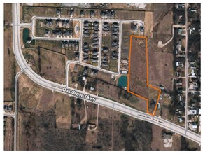 1911-1913 Oak Grove Pky, Little Elm, TX - AERIAL  map view