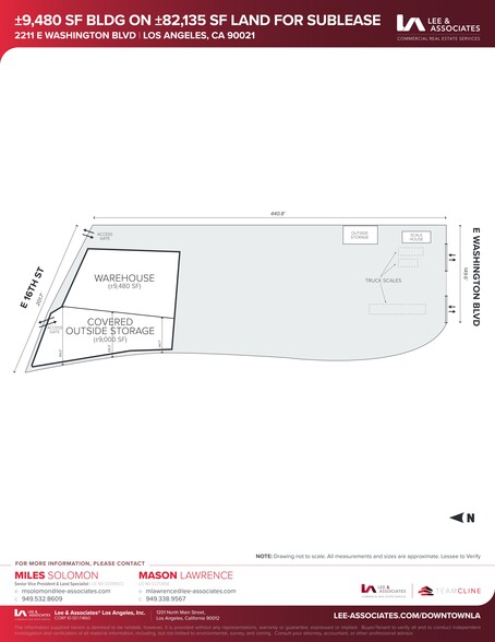 2211 E Washington Blvd, Los Angeles, CA for rent - Site Plan - Image 2 of 2