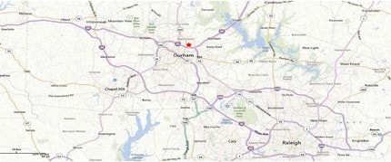 2206-2230 N Roxboro St, Durham, NC - AERIAL  map view - Image1