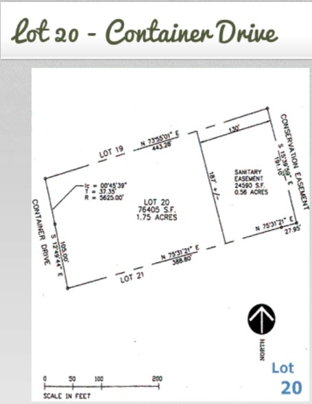 Lot 20 Container Dr, Terryville, CT for sale - Plat Map - Image 2 of 2