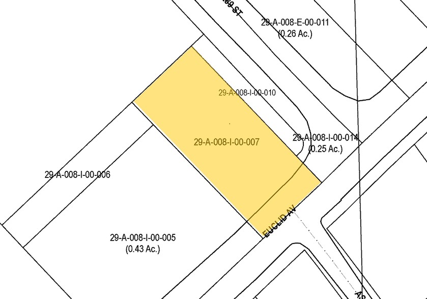 28917 Euclid Ave, Wickliffe, OH for rent - Plat Map - Image 3 of 11