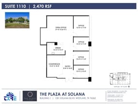 1301 Solana Blvd, Westlake, TX to rent Floor Plan- Image 1 of 1