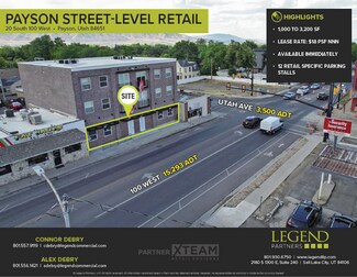 More details for 20 S 100 W, Payson, UT - Office/Retail for Rent