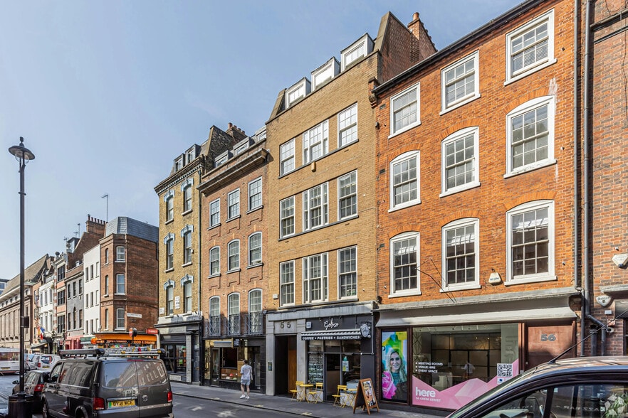 55 Greek St, London to rent - Building Photo - Image 1 of 7