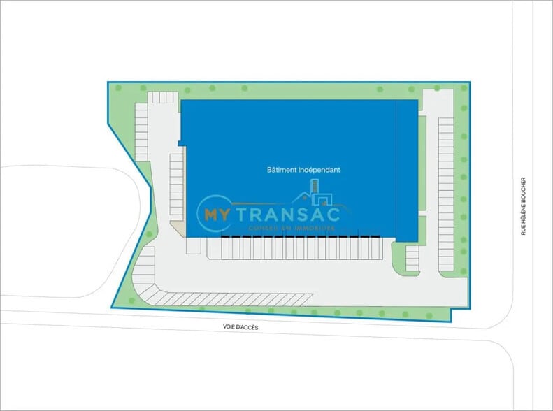 Industrial in Chilly-Mazarin to rent - Site Plan - Image 3 of 12