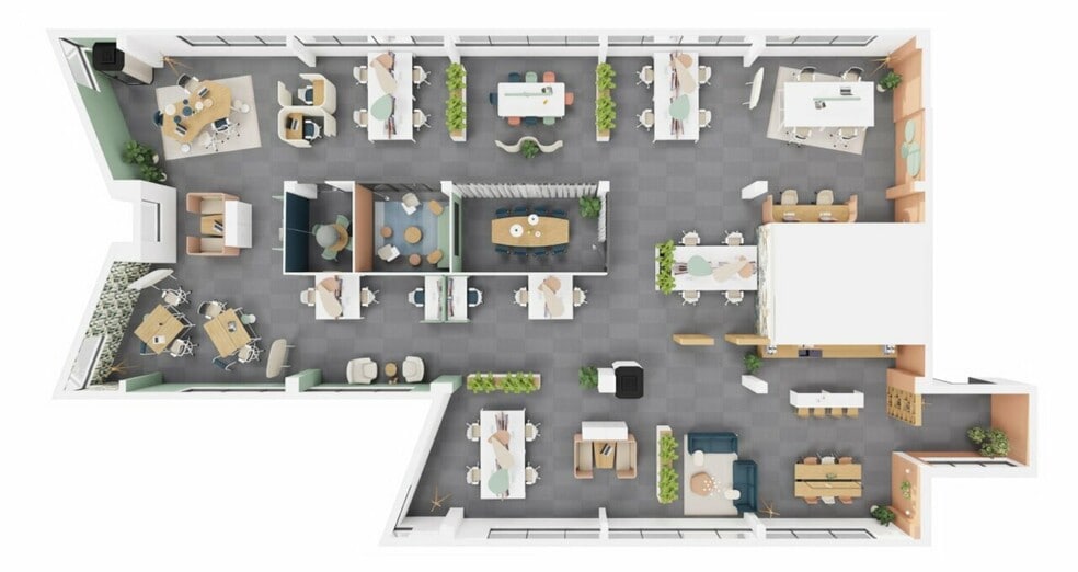 575-655 Allée Des Parcs, Saint-Priest to rent - Floor Plan - Image 2 of 14