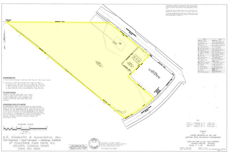 2790 Donald Lee Hollowell Pky, Atlanta, GA for rent - Site Plan - Image 2 of 3