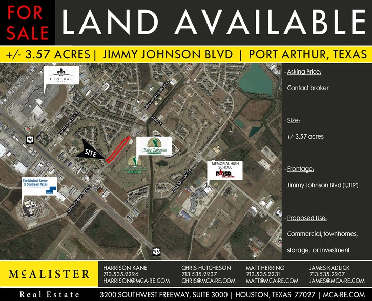 Jimmy Johnson Blvd, Port Arthur, TX for sale - Other - Image 1 of 1