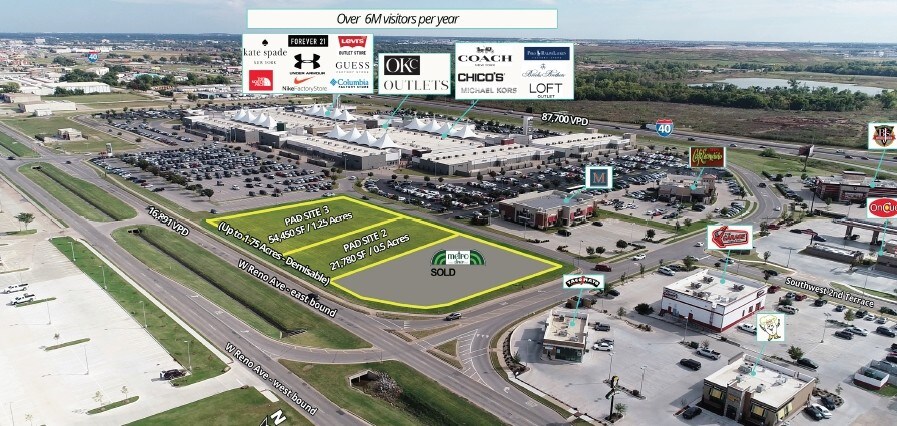 7628 W Reno Ave, Oklahoma City, OK for sale Aerial- Image 1 of 1