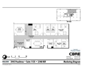 3445 Peachtree Rd NE, Atlanta, GA for rent Floor Plan- Image 1 of 2