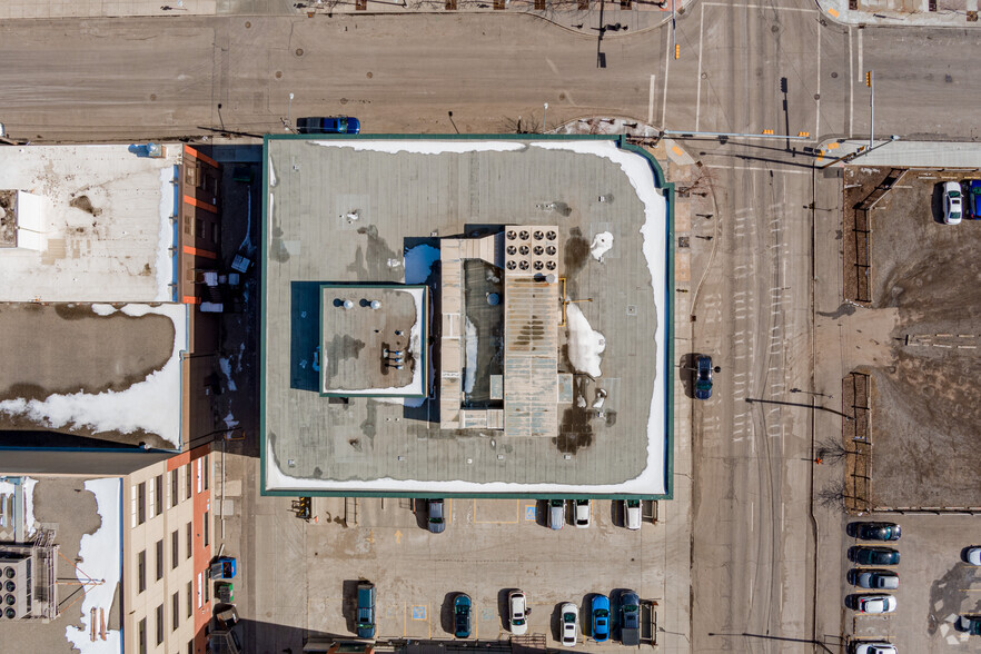 334 11th Ave SE, Calgary, AB for rent - Aerial - Image 3 of 4