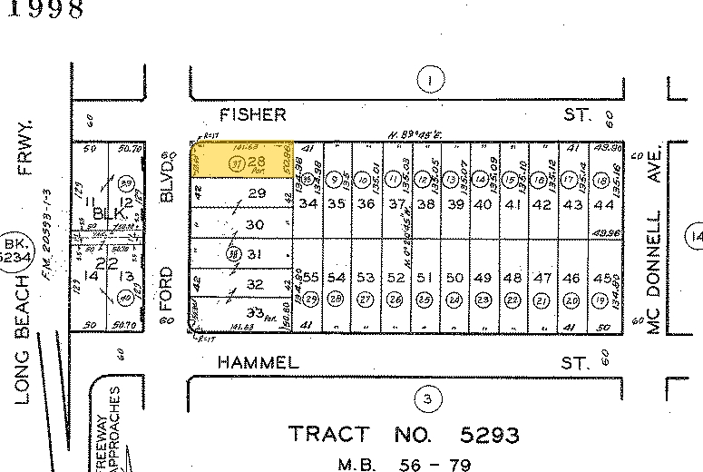 4516 Fisher St, Los Angeles, CA for sale - Plat Map - Image 1 of 7