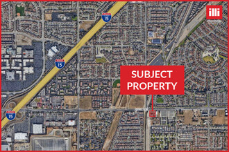 13351 Foothill Blvd, Fontana, CA for rent Aerial- Image 1 of 5