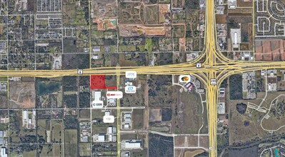 Beltway 8 & Hooper Rd, Pearland, TX - aerial  map view