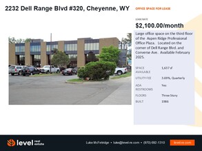 2232 Dell Range Blvd, Cheyenne, WY for rent Building Photo- Image 1 of 3