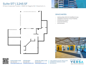 10600 W Higgins Rd, Rosemont, IL for rent Floor Plan- Image 1 of 1