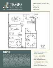 1400 E Southern Ave, Tempe, AZ to rent Floor Plan- Image 1 of 9