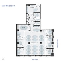 270 Madison Ave, New York, NY to rent Floor Plan- Image 1 of 3