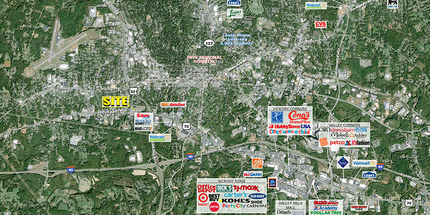 1234-1246 Us Highway 70 SW, Hickory, NC - aerial  map view - Image1