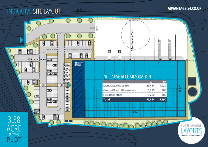 Innovation Dr, Wolverhampton for rent - Site Plan - Image 2 of 2