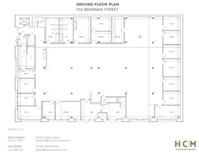 732 Brannan St, San Francisco, CA for rent Floor Plan- Image 1 of 1