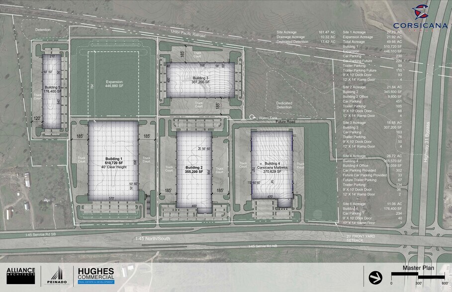 5558 Interstate 45 Service rd, Corsicana, TX for sale - Site Plan - Image 1 of 1