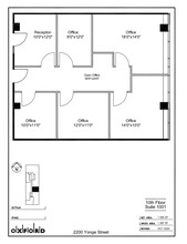 2200 Yonge St, Toronto, ON for rent Floor Plan- Image 1 of 1