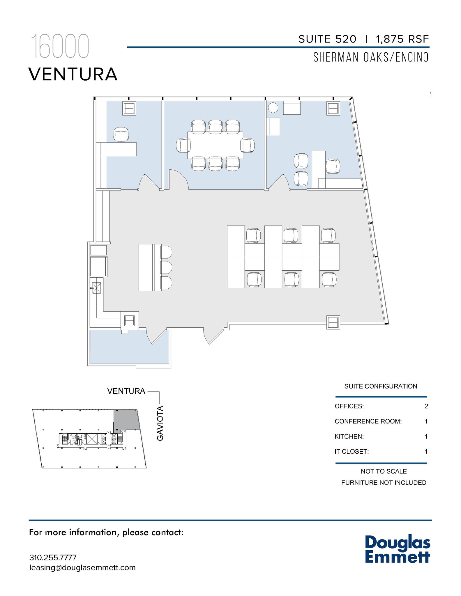 16000 Ventura Blvd, Encino, CA to rent Floor Plan- Image 1 of 1