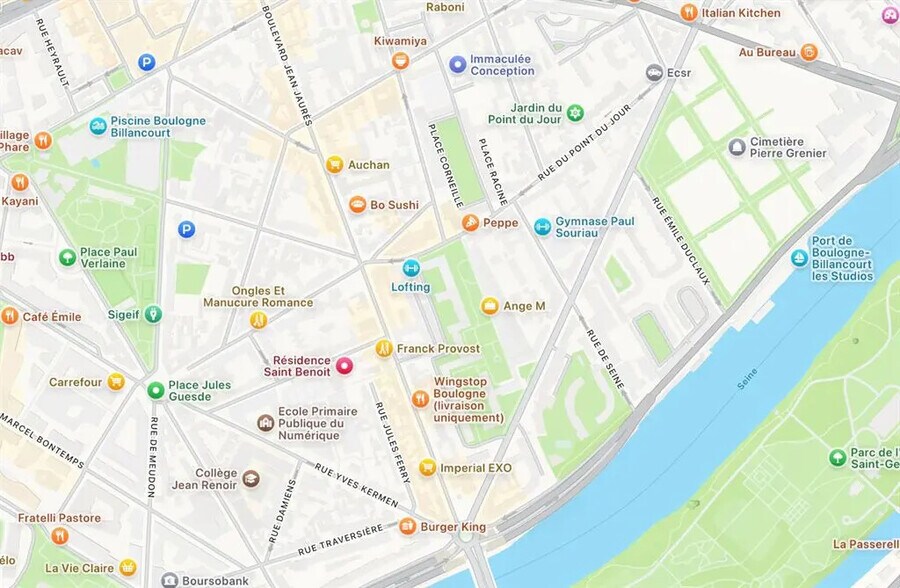 Retail in Boulogne-Billancourt to rent - Building Photo - Image 3 of 4