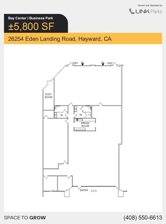 3582-3588 Arden Rd, Hayward, CA to rent Floor Plan- Image 1 of 1