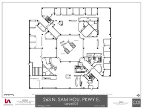 263 N Sam Houston Pky E, Houston, TX for rent Floor Plan- Image 2 of 2