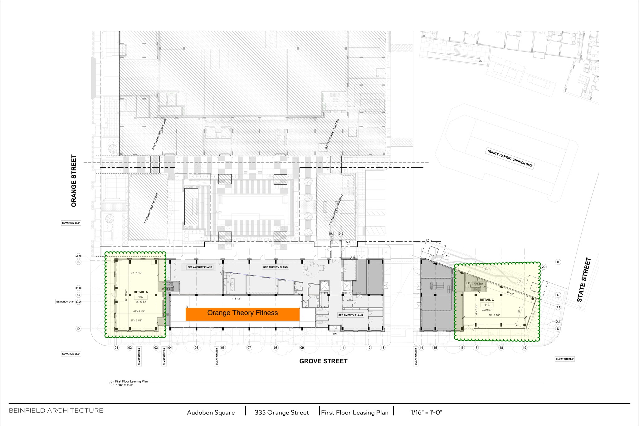 335-367 Orange St, New Haven, CT for rent Site Plan- Image 1 of 1