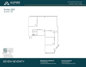 770 S Post Oak Ln, Houston, TX for rent Floor Plan- Image 1 of 1