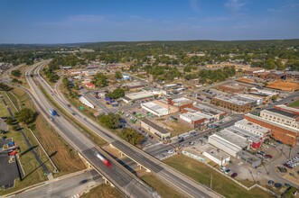 116-118 N Main St, Sand Springs, OK - aerial  map view - Image1