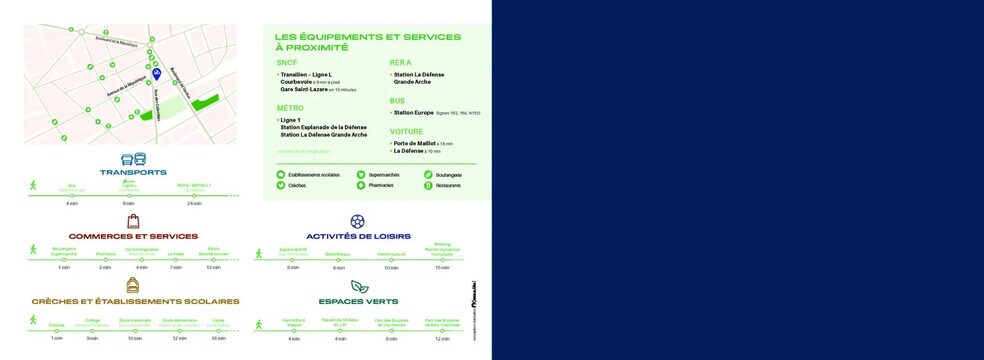 Retail in Courbevoie to rent - Building Photo - Image 3 of 4