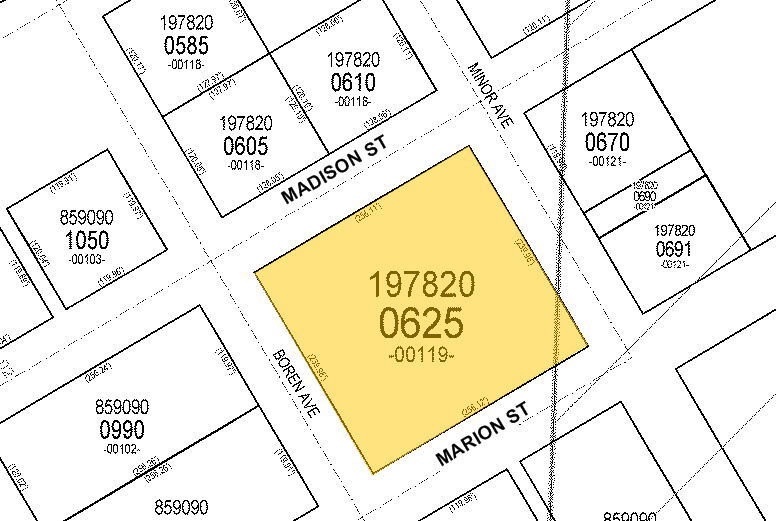 1101 Madison St, Seattle, WA for rent - Plat Map - Image 2 of 3